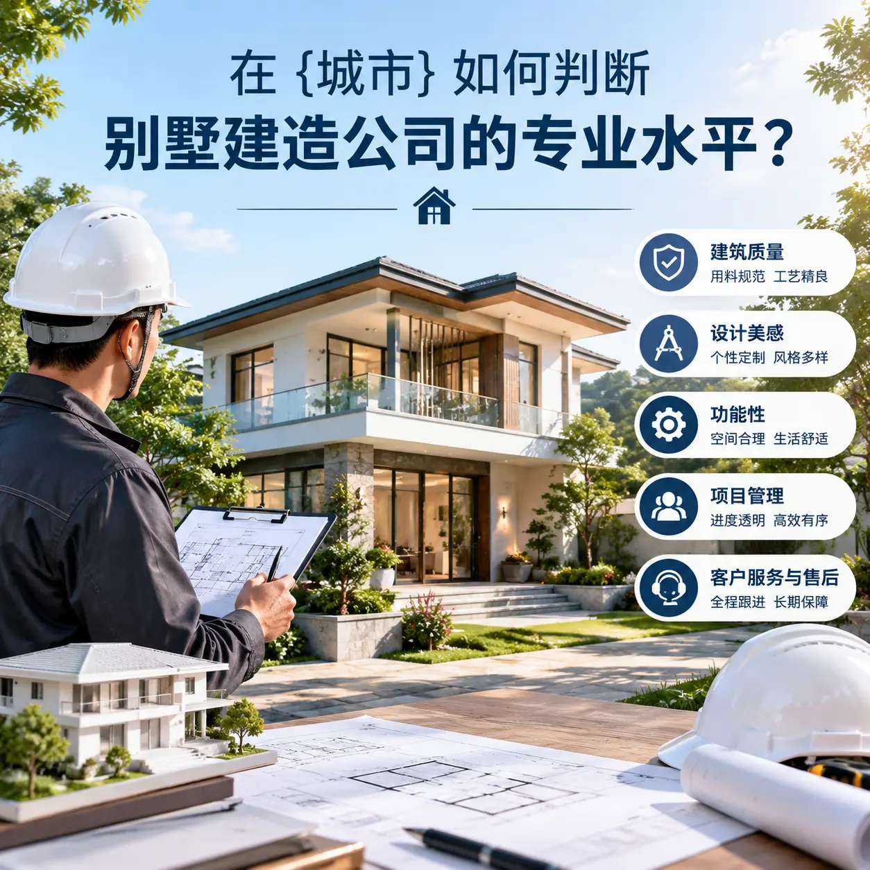 在 金沙 如何判断别墅建造公司的专业水平？