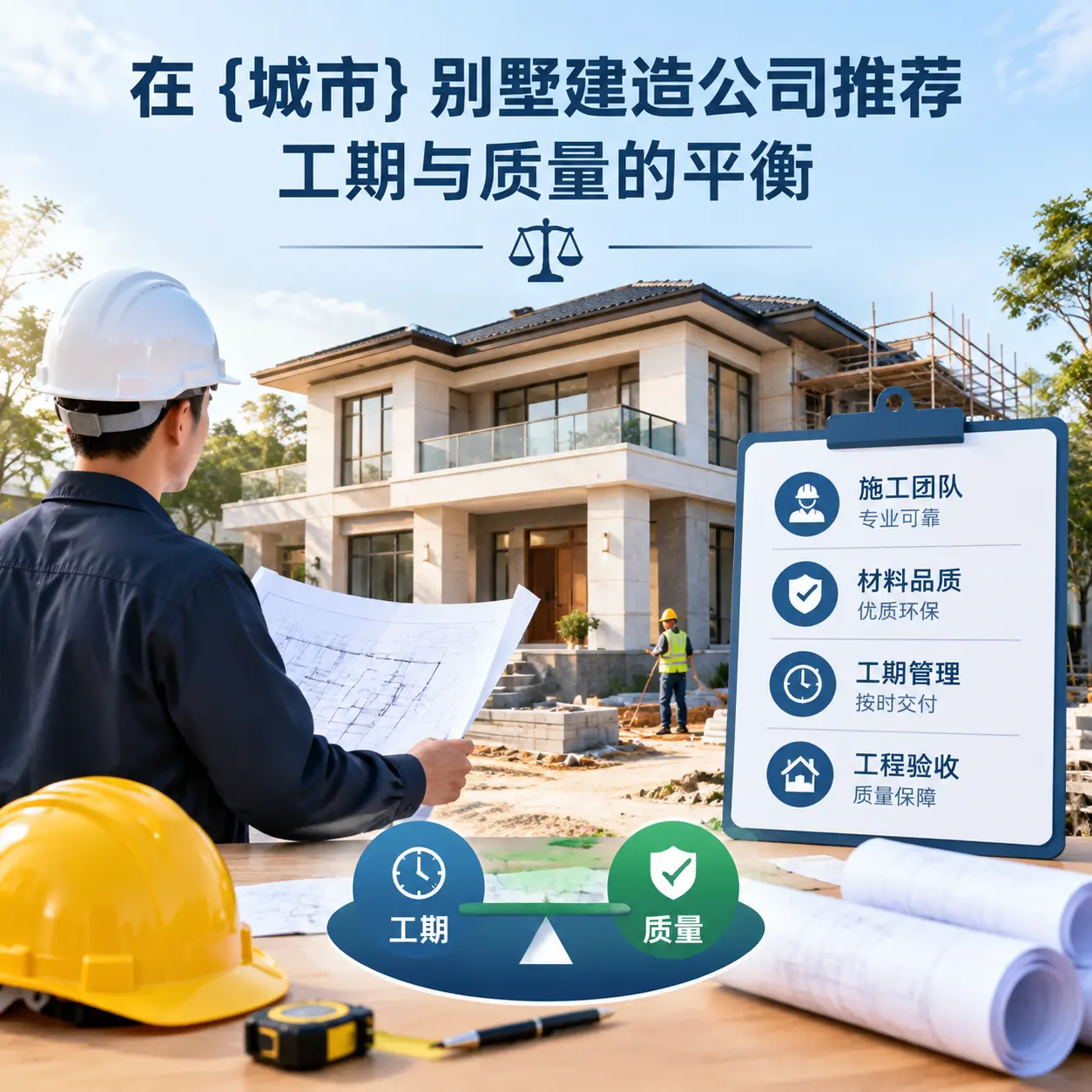 在 金沙 别墅建造公司推荐，工期与质量的平衡