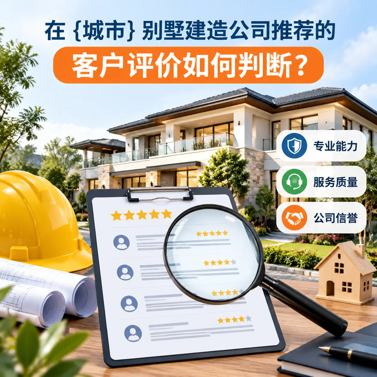 在 金沙 别墅建造公司推荐的客户评价如何判断?