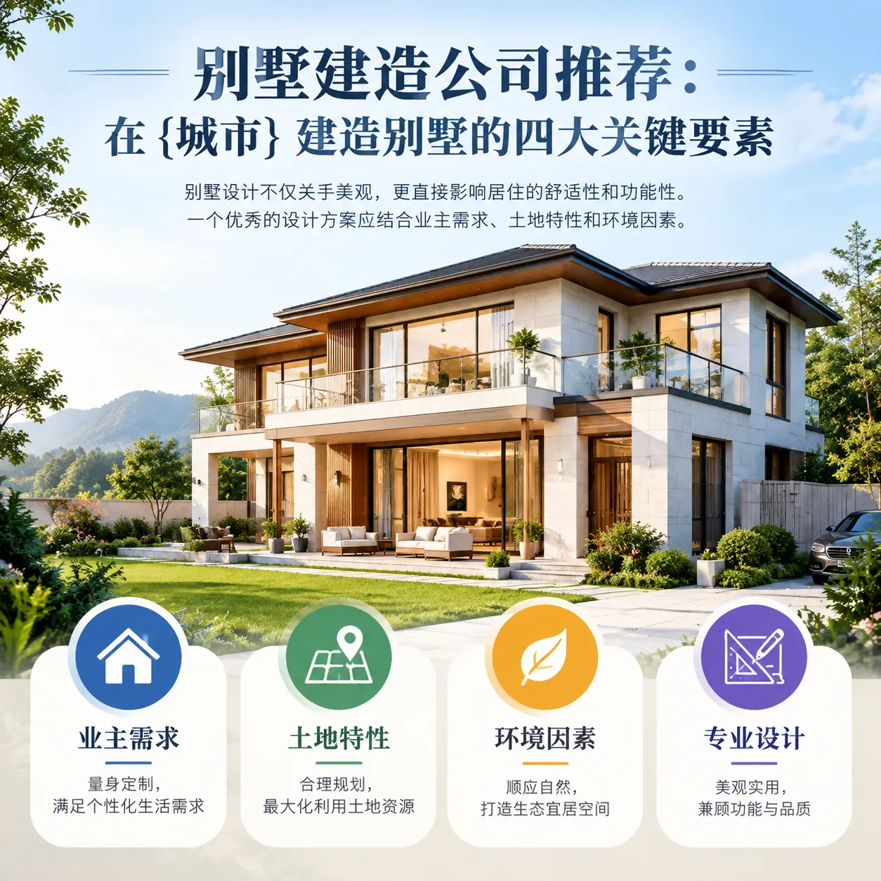 别墅建造公司推荐:在 金沙 建造别墅的四大关键要素