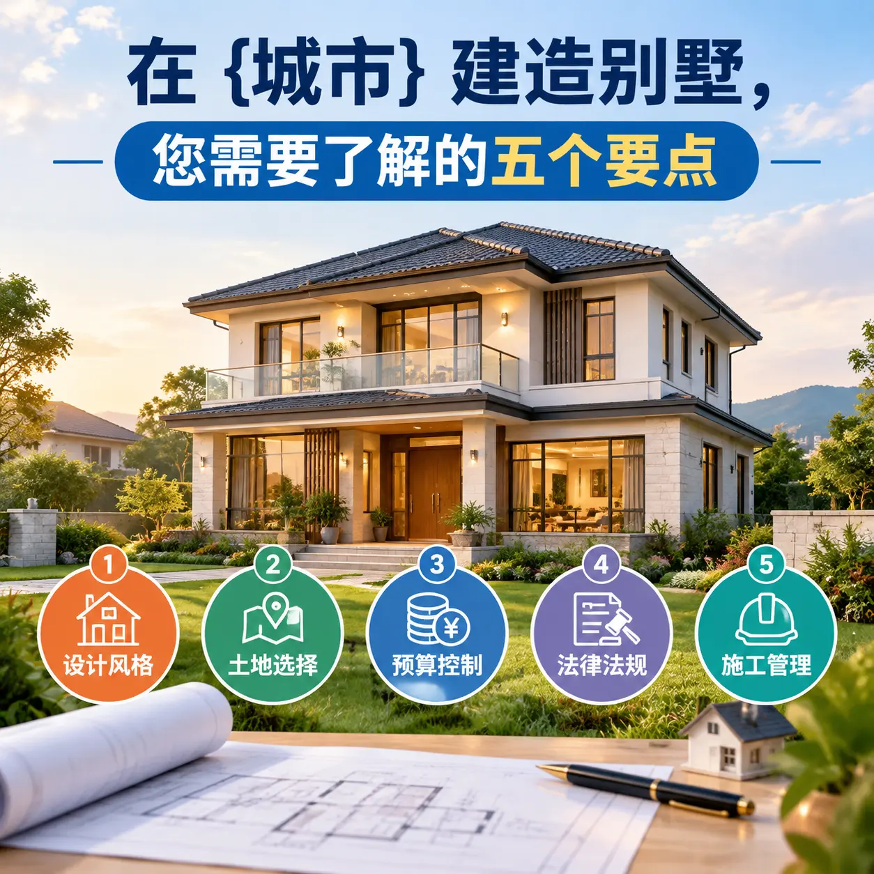 在 金沙 建造别墅，您需要了解的五个要点
