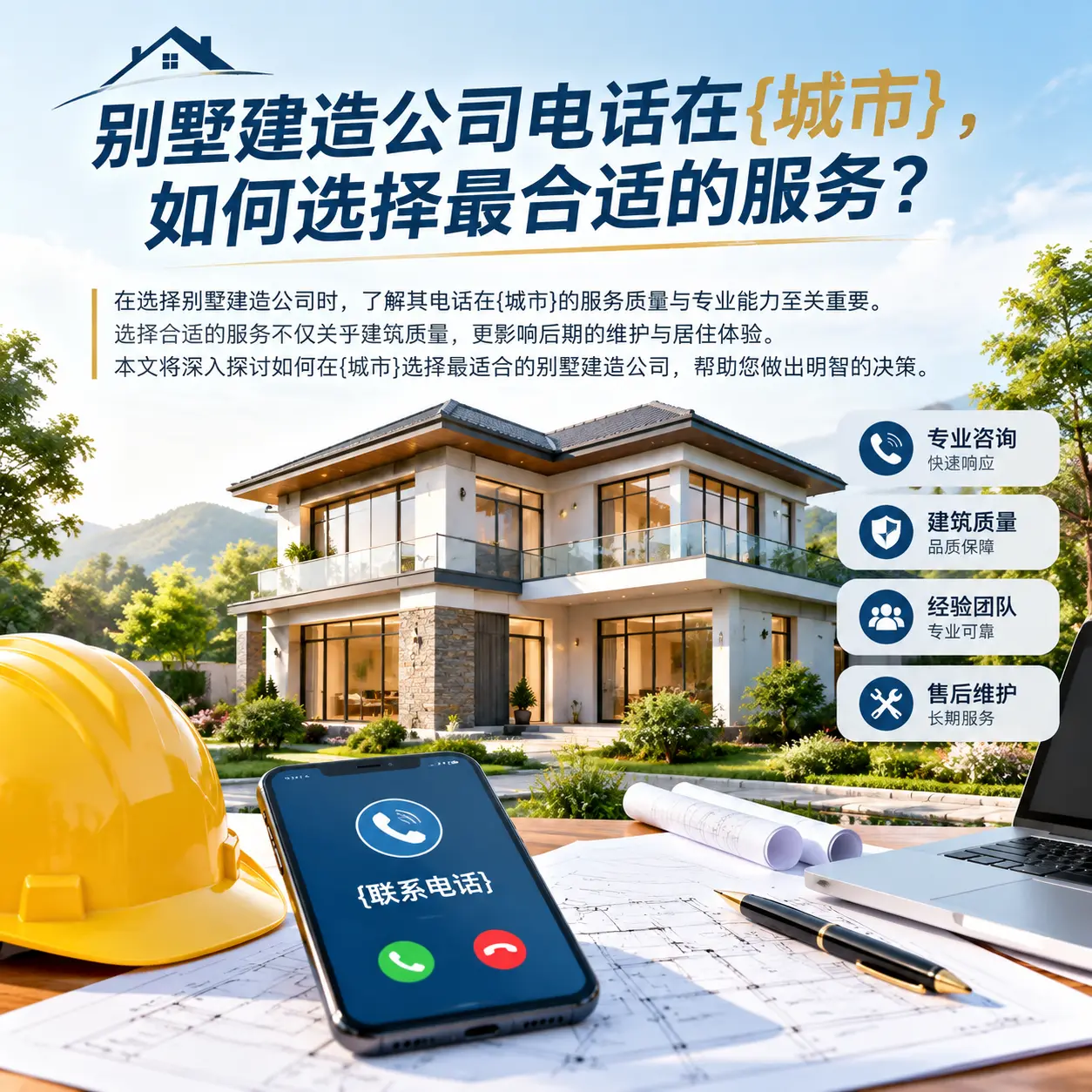 别墅建造公司电话在金沙，如何选择最合适的服务？