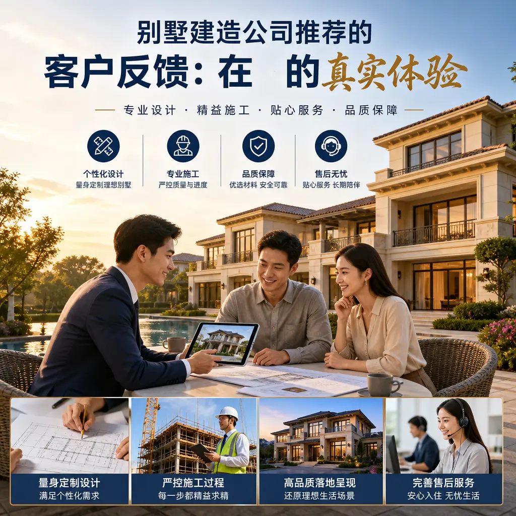 别墅建造公司推荐的客户反馈：在 金沙 的真实体验
