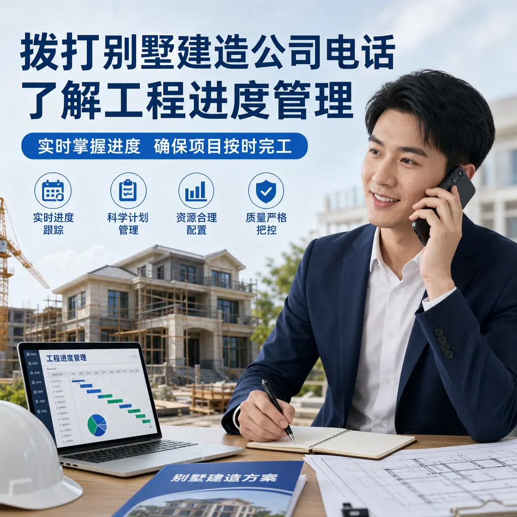 拨打金沙别墅建造公司电话,了解工程进度管理