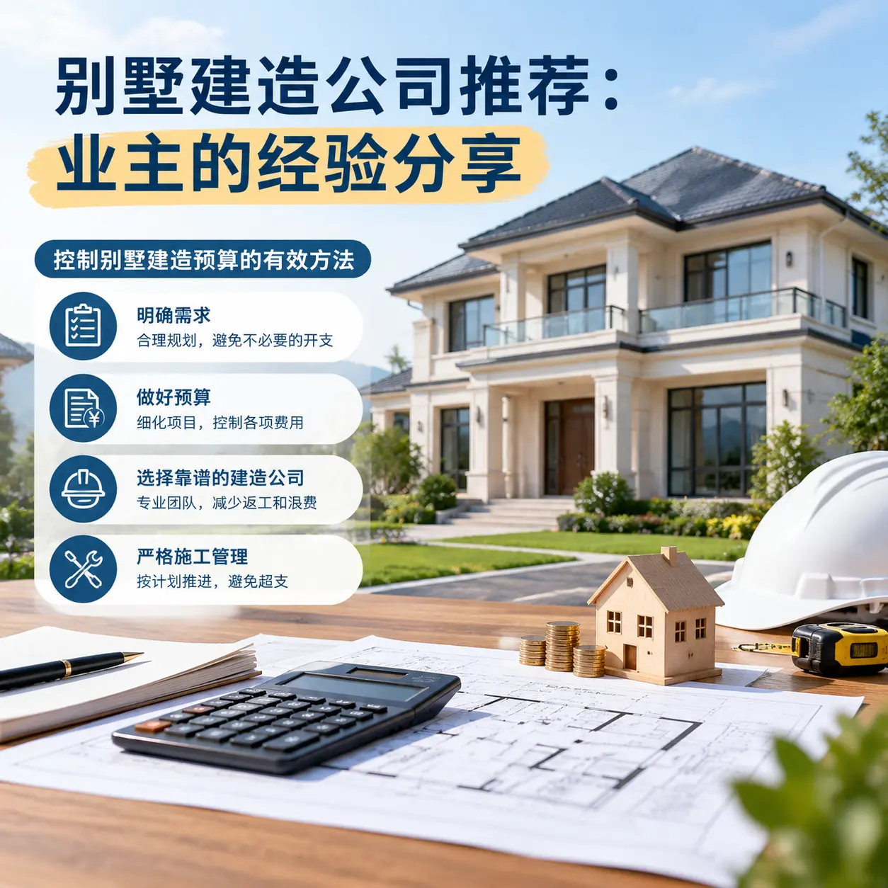 别墅建造公司推荐: 金沙 业主的经验分享