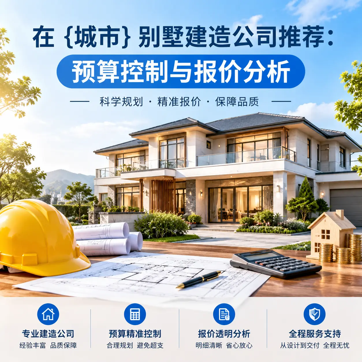 在 金沙 别墅建造公司推荐：预算控制与报价分析